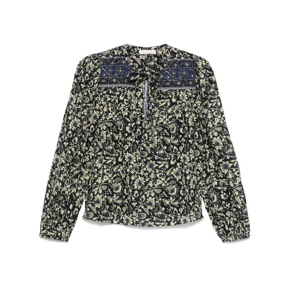 New Ulla Johnson Women's Tillie Blouse Top Size 8 in Raven - Picture 3 of 8